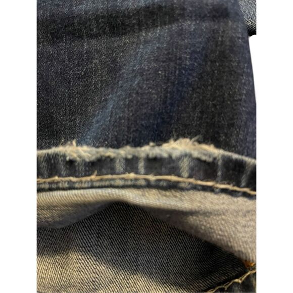 Rock Revival Mens Dark Washed Pablo Relaxed Straight Leg Denim Jeans Size 40 - Picture 11 of 16